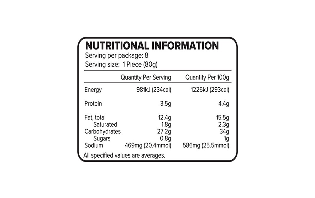Haldiram's Minute Khana Punjabi Samosa   Box  650 grams